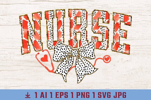 A Coquette Design for Nurses and Valentine Projects