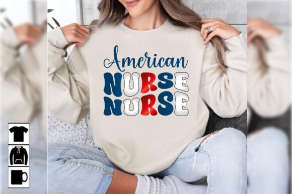 A Deep Dive into the American NURSE 4th of July Embroidery Design