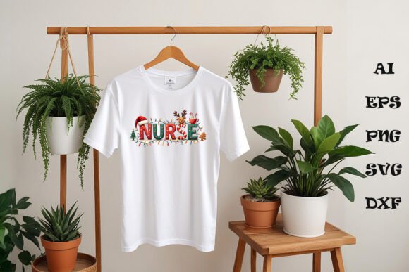 A Designer's Review of the Nurse Christmas T-shirt Embroidery Design