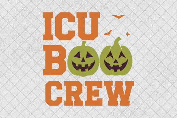A Designer's Take on the Halloween Ghost 'Boo Boo Crew' ICU Nurse Design