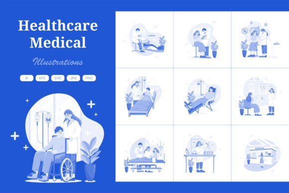 A Medical Illustration Design for Real Embroidery Projects