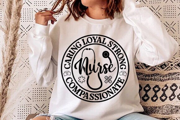 A Retro Nurse Design for Handmade Appeal