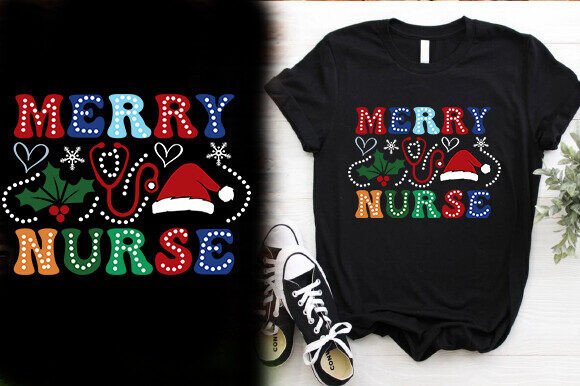 A Review of the Merry Nurse T-Shirt Design for Embroidery