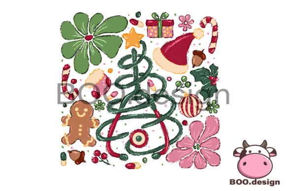 Boho Floral Christmas Nurse Tree Design Review