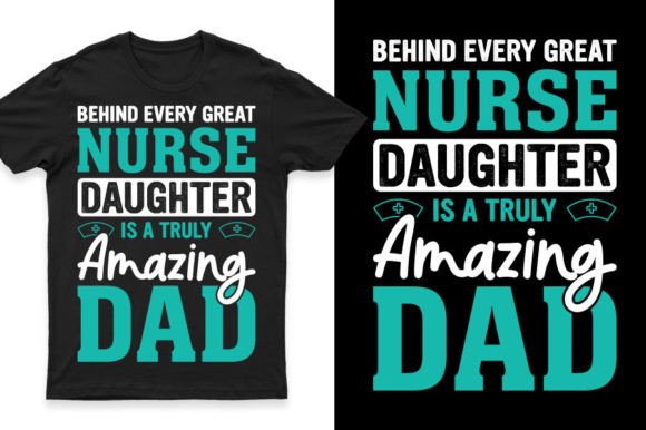 Evaluating a “Behind Every Great Nurse” Embroidery Design